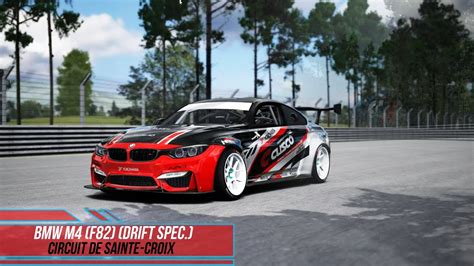 Circuit De Sainte Croix Bmw M4 F82 Drift Spec Assetto Corsa Youtube