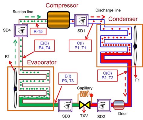 A Simplified Drawing Of The Experimental Setup With The Indicated