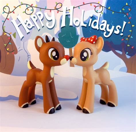 Rudolph and Clarice by krowzivitch on DeviantArt