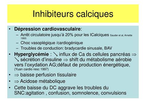 PPT - INTOXICATIONS par BETABLOQUANTS et INHIBITEURS CALCIQUES ...