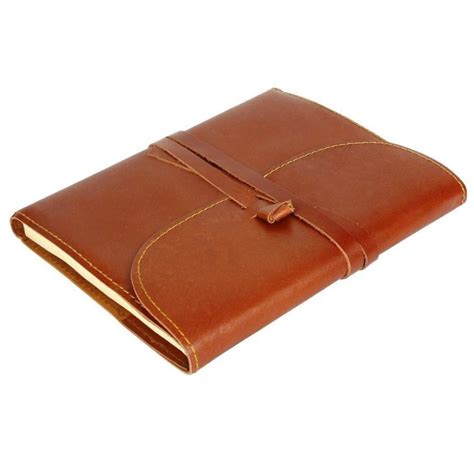 Brown A5 Leather Compendium Suppliers Manufacturers Factory Direct