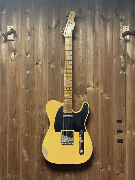 Fender Fender Custom Shop 52 Telecaster Relic Maple Neck Aged Reverb