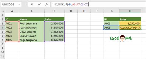 Mengenal Xlookup Dan Cara Membuatnya Di Versi Excel Lama Excelnoob