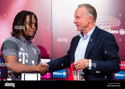 Munich Germany Th Aug New Recruit Renato Sanches L Shakes