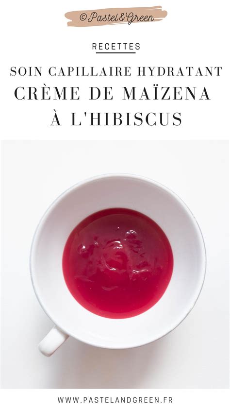 Découvre Une Alternative à La Crème De Maïzena La Crème De Maïzena X Hibiscus C Est Le Soin