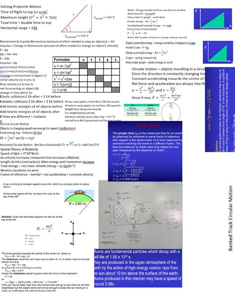 Physics A Sac Aos Projectile Motion I Think C Studocu