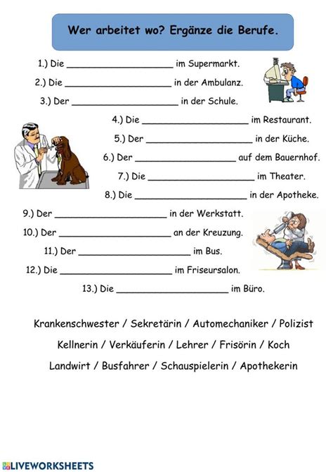 Learning German Worksheets | Hot Sex Picture