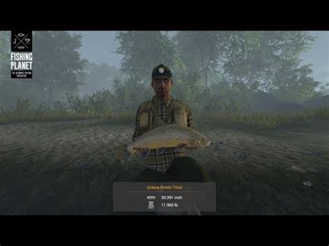 Fishing Planet Saint Croix Lake Michigan Unique Brown Trout Youtube