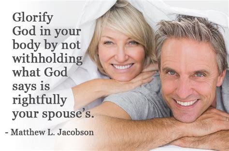 Gods Instruction For Marriage Includes Intimacy Between A Husband And