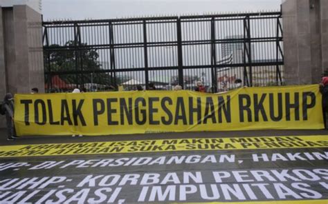 Ini Daftar Pasal Kontroversial Di Rkuhp Terbaru Go Bekasi