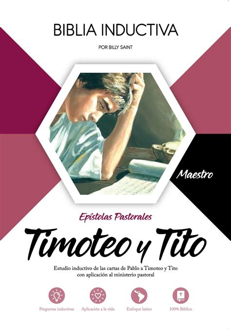 TIMOTEO Y TITO Maestro Estudio inductivo de las epístolas pastorales