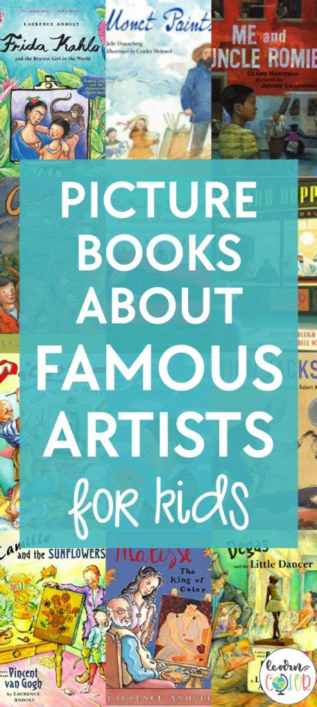 Picture Books About Famous Artists - Learn in Color