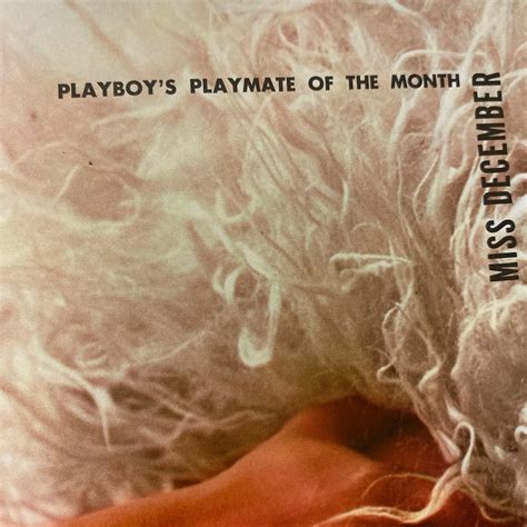 Playboy December 1968 Cynthia Myers Vintage Magazine