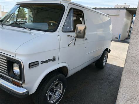 1978 Chevy Shorty Van 70s Grill V 8 Auto Tilt Wheel Solid No Rust Southwest Van Classic