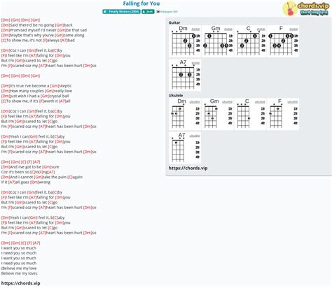 Chord: Falling for You - Jem - tab, song lyric, sheet, guitar, ukulele ...