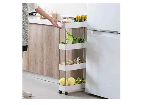 Ripley Estante Organizador De Cocina Niveles Con Ruedas