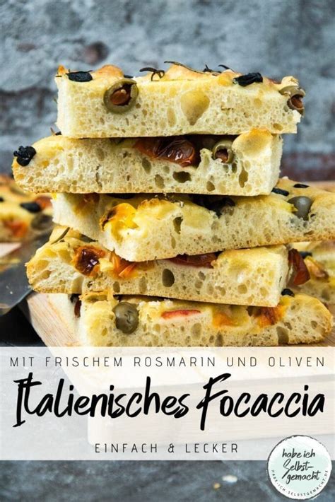 Brot 72 Italienisches Focaccia Selbstgemacht Der Foodblog