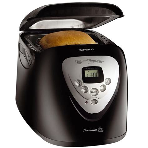 Máquina de Fazer Pão Mondial Premium PF51 600 W Timer 12 Programas