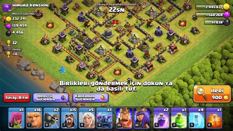 Clash Of Clans Belediye Binas Bb En Yi K Y D Zen Sald R Savunma