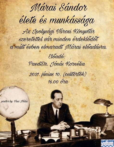 Márai Sándor élete és munkássága Civilek