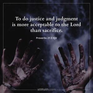 Bible Verses About Justice Kjv Stillfaith