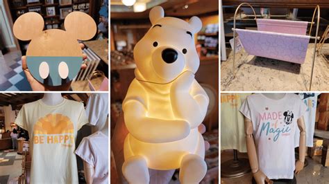 New Mickey Mouse And Winnie The Pooh Merchandise Arrives For Spring At