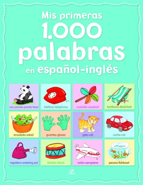 Mis Primeras Palabras En Espa Ol E Ingles Vv Aa Libro En Papel