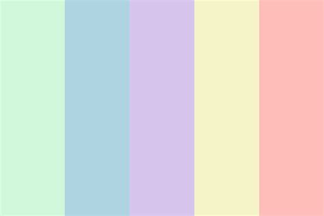 Complementary Pastels Color Palette