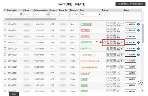 Scaricare Le Fatture Inviate E Conservate Ed Eventuali Allegati Guide