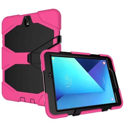 Heavy Duty Shockproof Cases For Samsung Galaxy Tab S3 97 T820 Case Silicone Hybrid Tablet Case