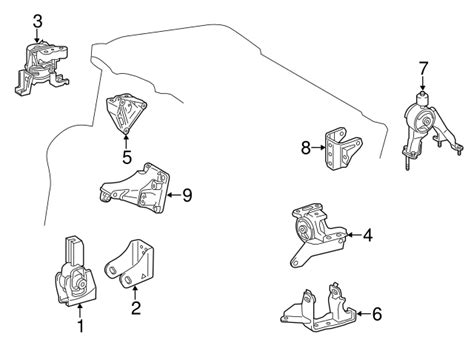 Toyota Insulator Sub Assembly Engine Mounting Right Part T