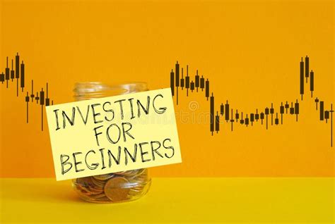 Investing for Beginners is Shown As Business and Financial Concept ...