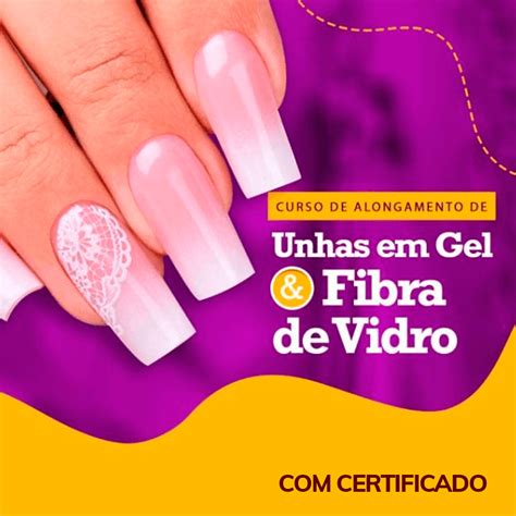 Nail Designer De Sucesso Pro Curso De Unha De Gel E Fibra De Vidro