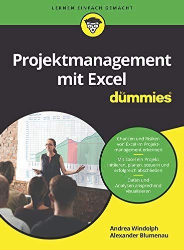 Projektmanagement Mit Excel F R Dummies Chancen Und Risiken Von Excel