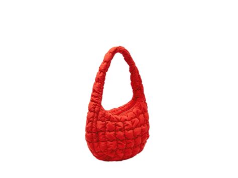 SASOM Bags COS Quilted Mini Bag Red Check The Latest Price Now