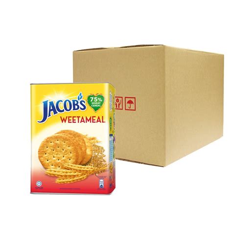 Jacobs Tin Weetameal Wheat Crackers Carton Pack Configuration X