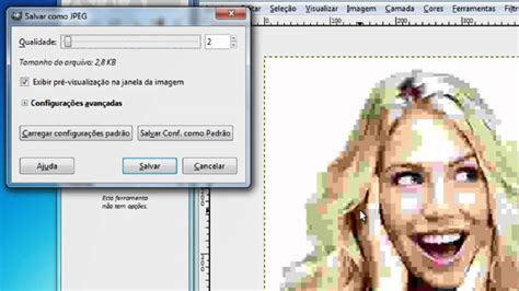 Curso Gimp Aula Salvando Uma Imagem Youtube