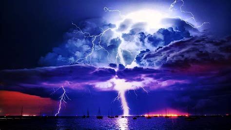 Real Lightning Storm Lighting Storms Hd Wallpaper Pxfuel