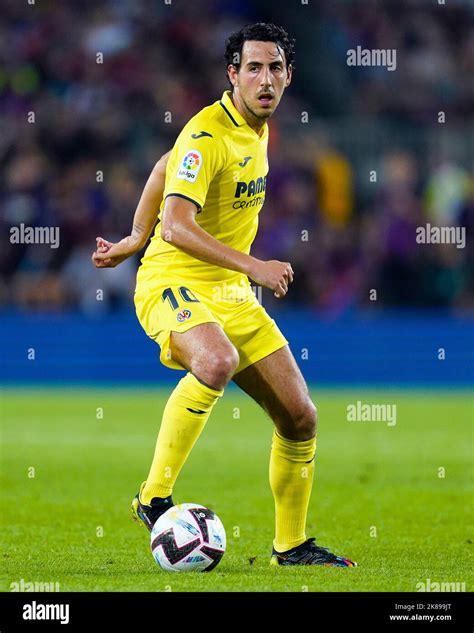 Dani Parejo Of Villarreal During The La Liga Match Between Fc Barcelona