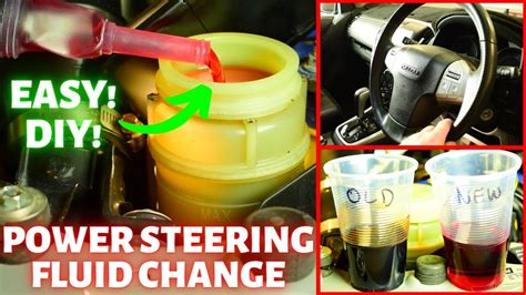 Power Steering Fluid Change Diy Easy Guide How To Flush Your