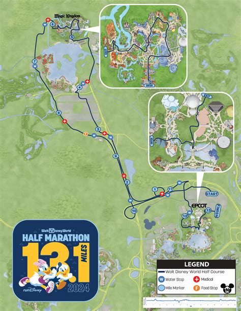 Wdw Marathon Weekend Information And Maps Magic Of Running