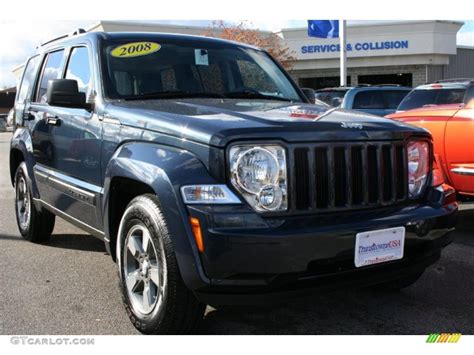 2008 Modern Blue Pearl Jeep Liberty Sport 4x4 38170324 Photo 20