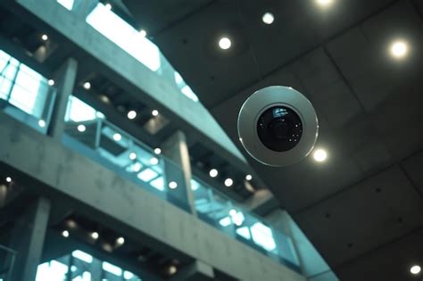 Premium Photo Digital Eyes Intelligent Surveillance For Office Security