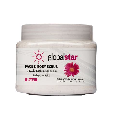 Globalstar Face And Body Scrub Rose Sahab Cosmetics