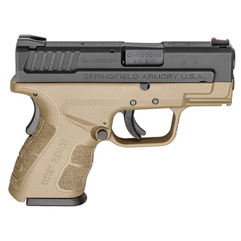 Springfield Armory Xd 40 Sandw Mod2 3 Fde Xdg9802fdehc For Sale Ships Free