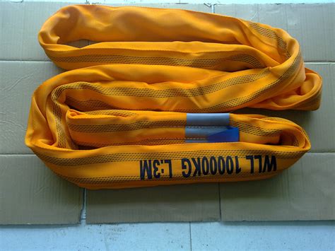 Endless Polyester Round Lifting Sling WLL 10T EN1492 2 Customized Length