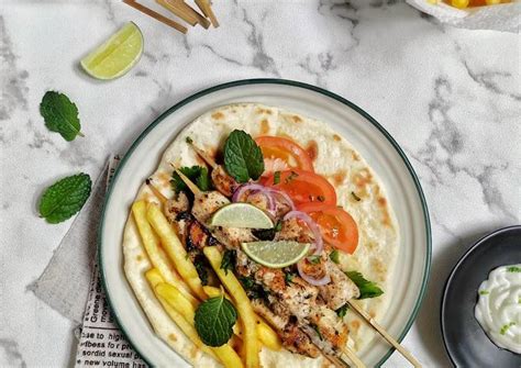 Resep Chicken Souvlaki Pita Oleh Nur Erma Cookpad