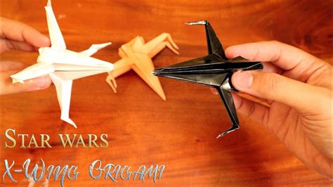 Cara Membuat Origami Pesawat Star Wars Justin North