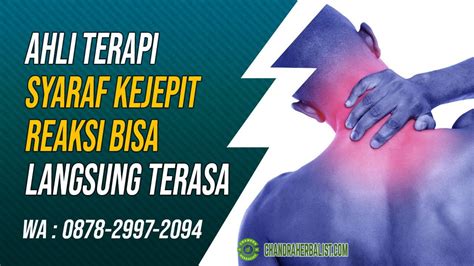 Wa 0878 2997 2094 Tempat Terapi Syaraf Kejepit Di Majenang Ahli Pengobatan Saraf Kejepit By