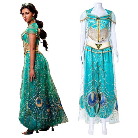 Disney 2019 Aladdin Princess Jasmine Cosplay Costume Gcosplay